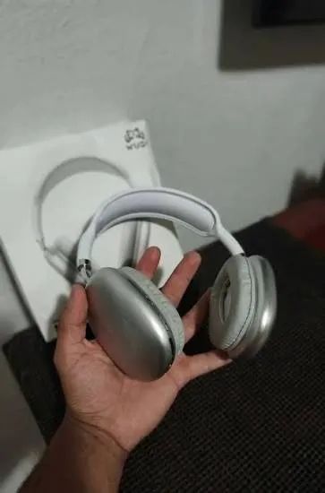 fone de Ouvido Prata P9 - Foto 2