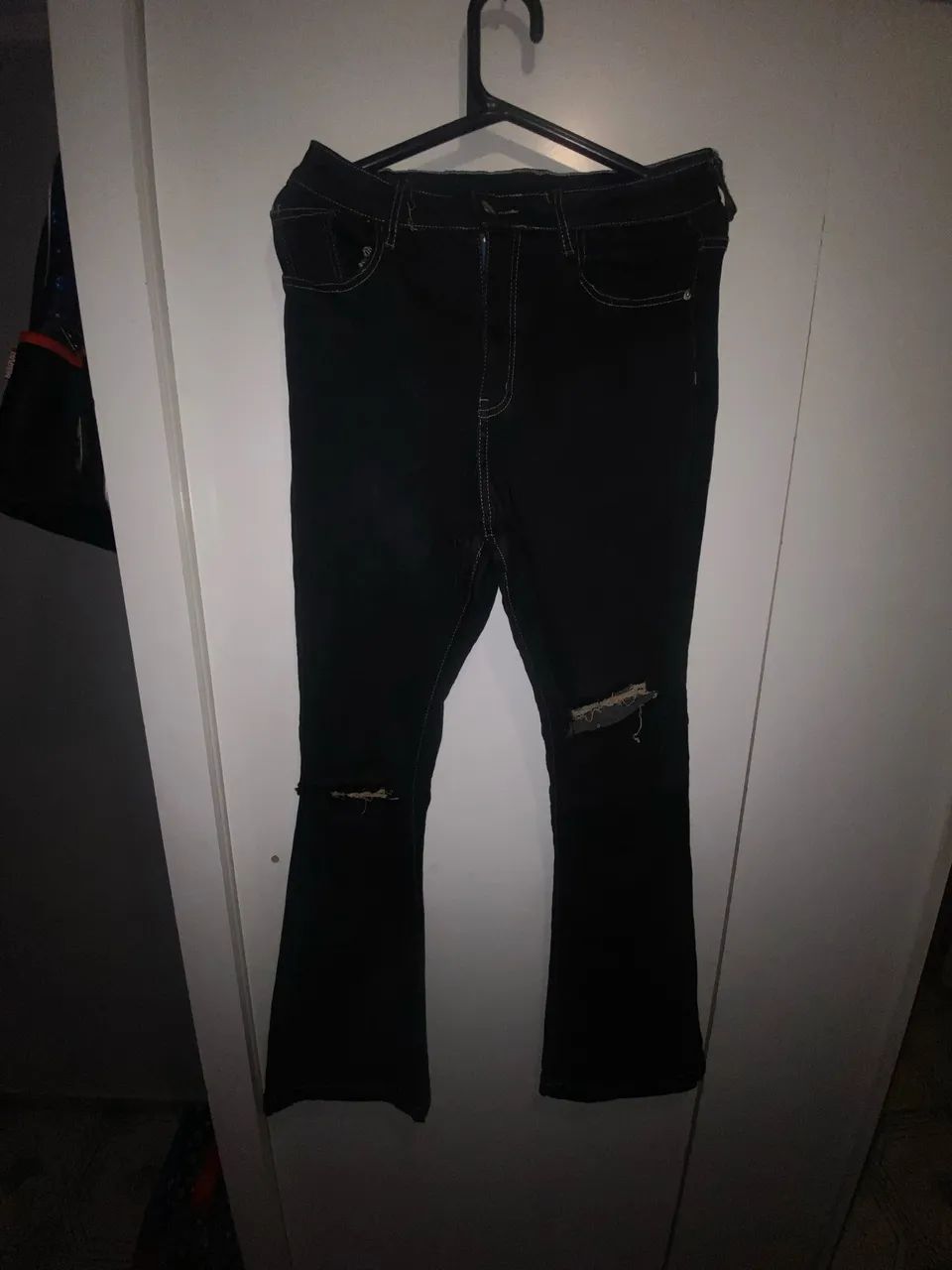 Calça flare preta personalizada! - Foto 4