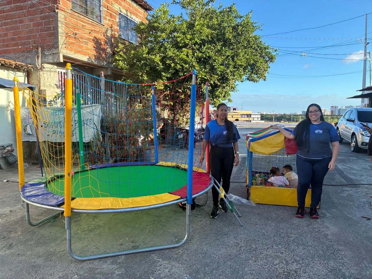 Pula pula + casinha de bolinhas  - Foto 2