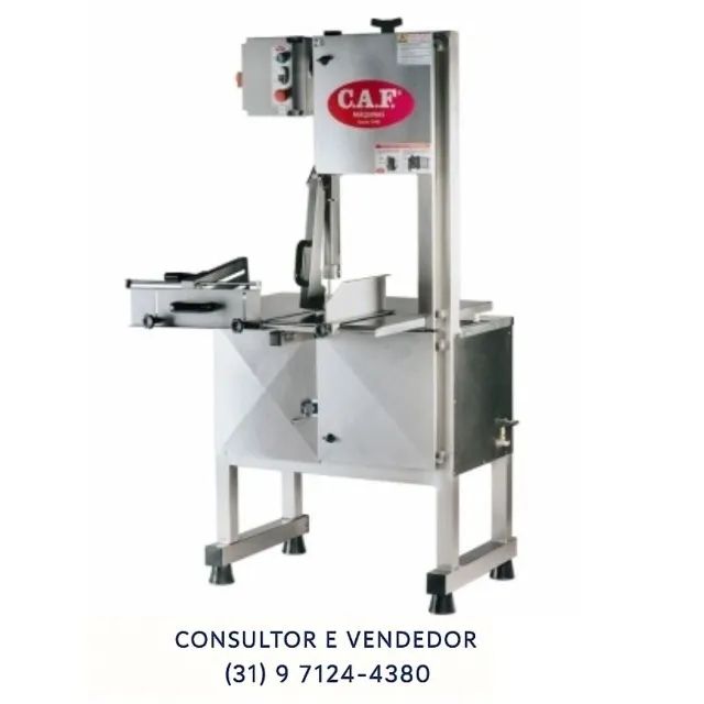 Serra Fita para Osso CAF Inox 1,5 CV