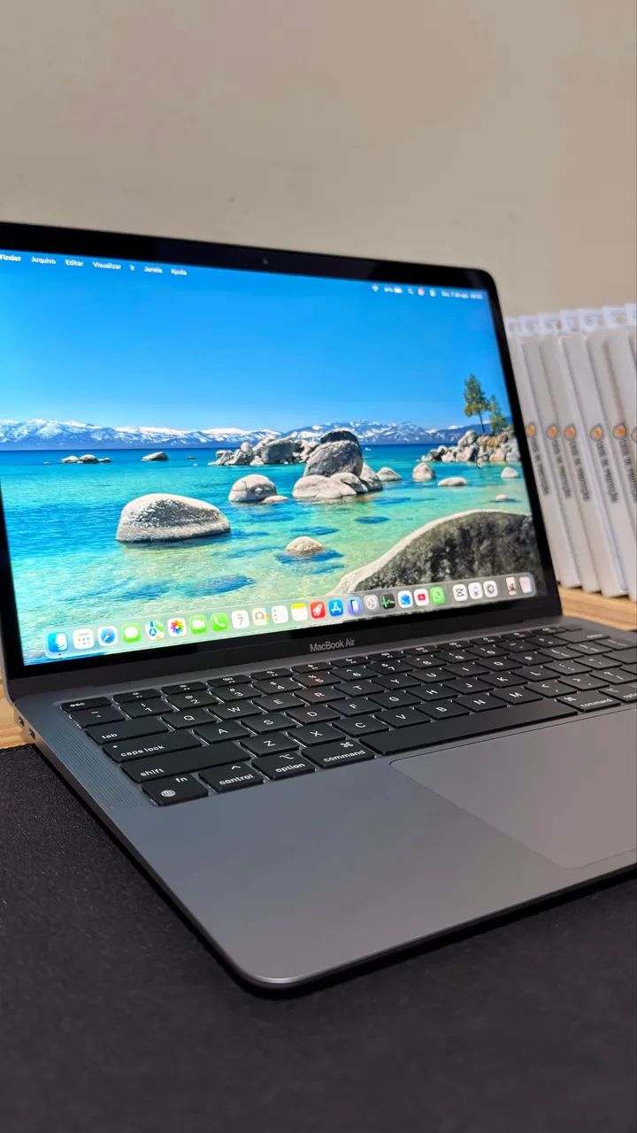 Macbook Air M1 na garantia da apple bateria 100% - Foto 3