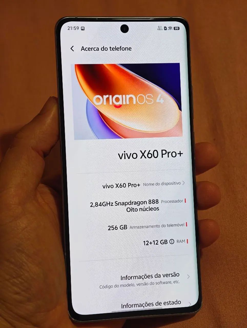 Vivo X60 Pro Plus 256gb - Foto 3