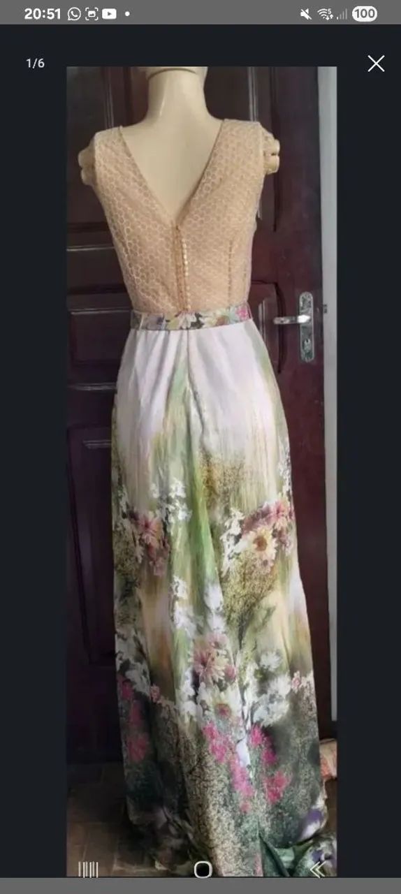 Lindo vestido estampado.  - Foto 5