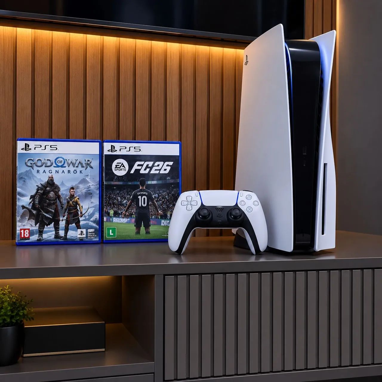 Ps5 novo na caixa com NF 