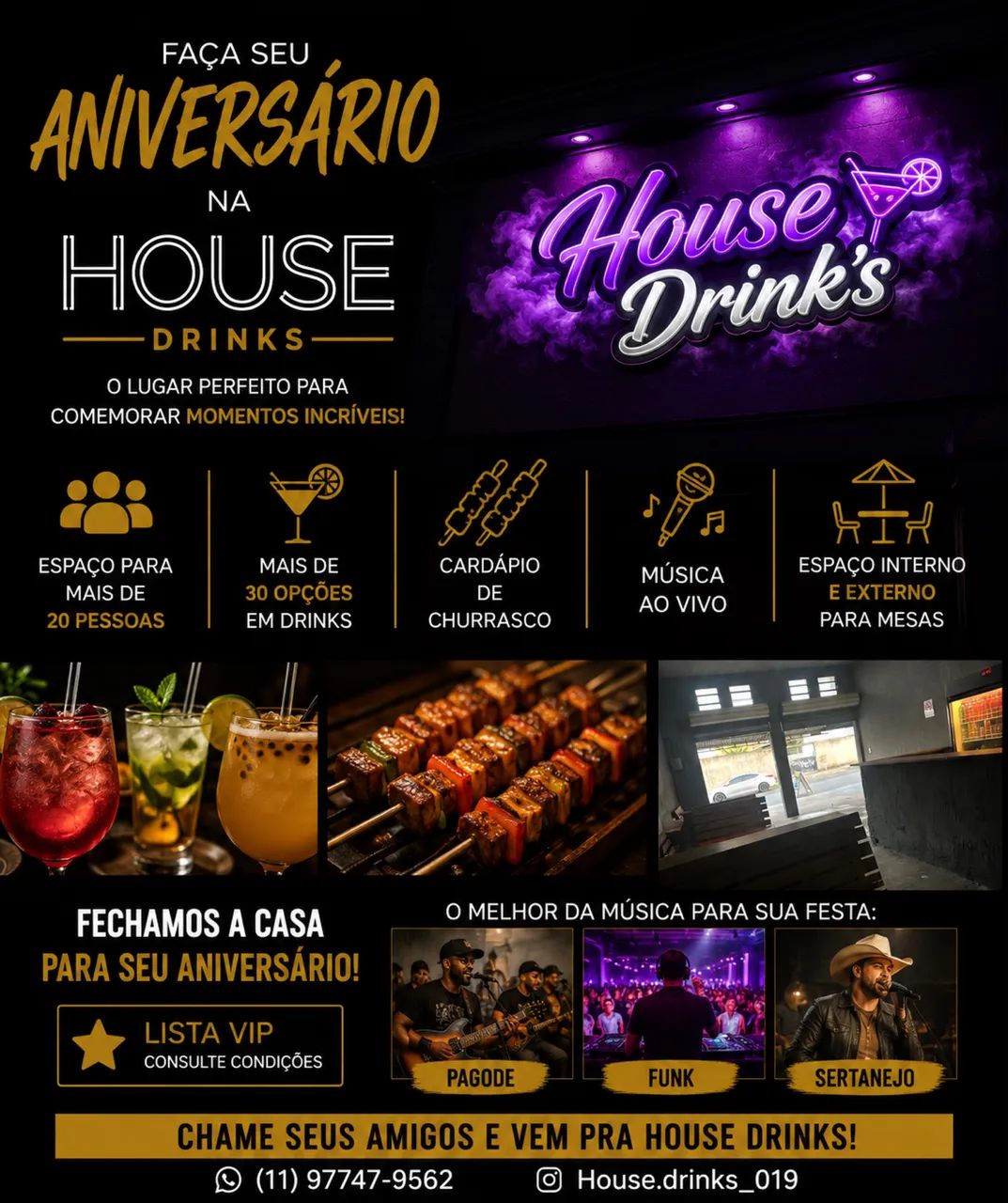 Realizamos eventos no nosso estabelecimento!  - Foto 2