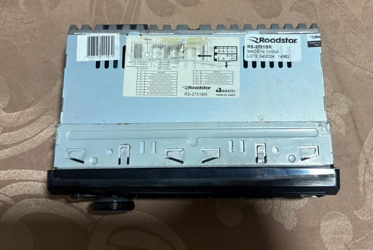 Rádio Bluetooth Roadstar RS-2751BR - Foto 3