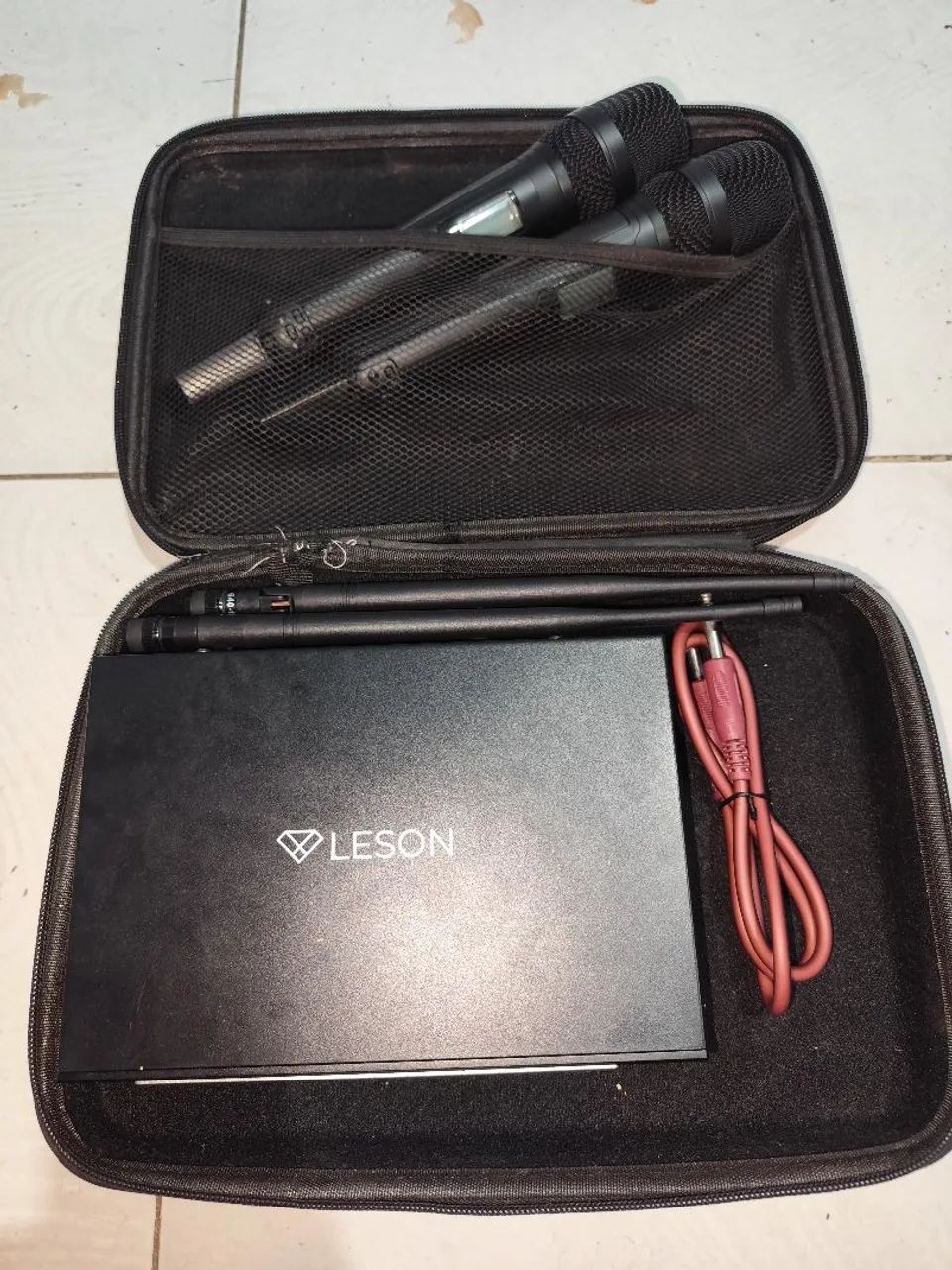 MICROFONE DUPLO