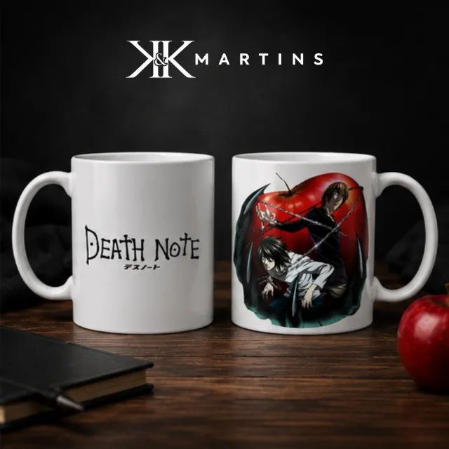 CANECA PORCELANA DEATH NOTE 325ML - Foto 3