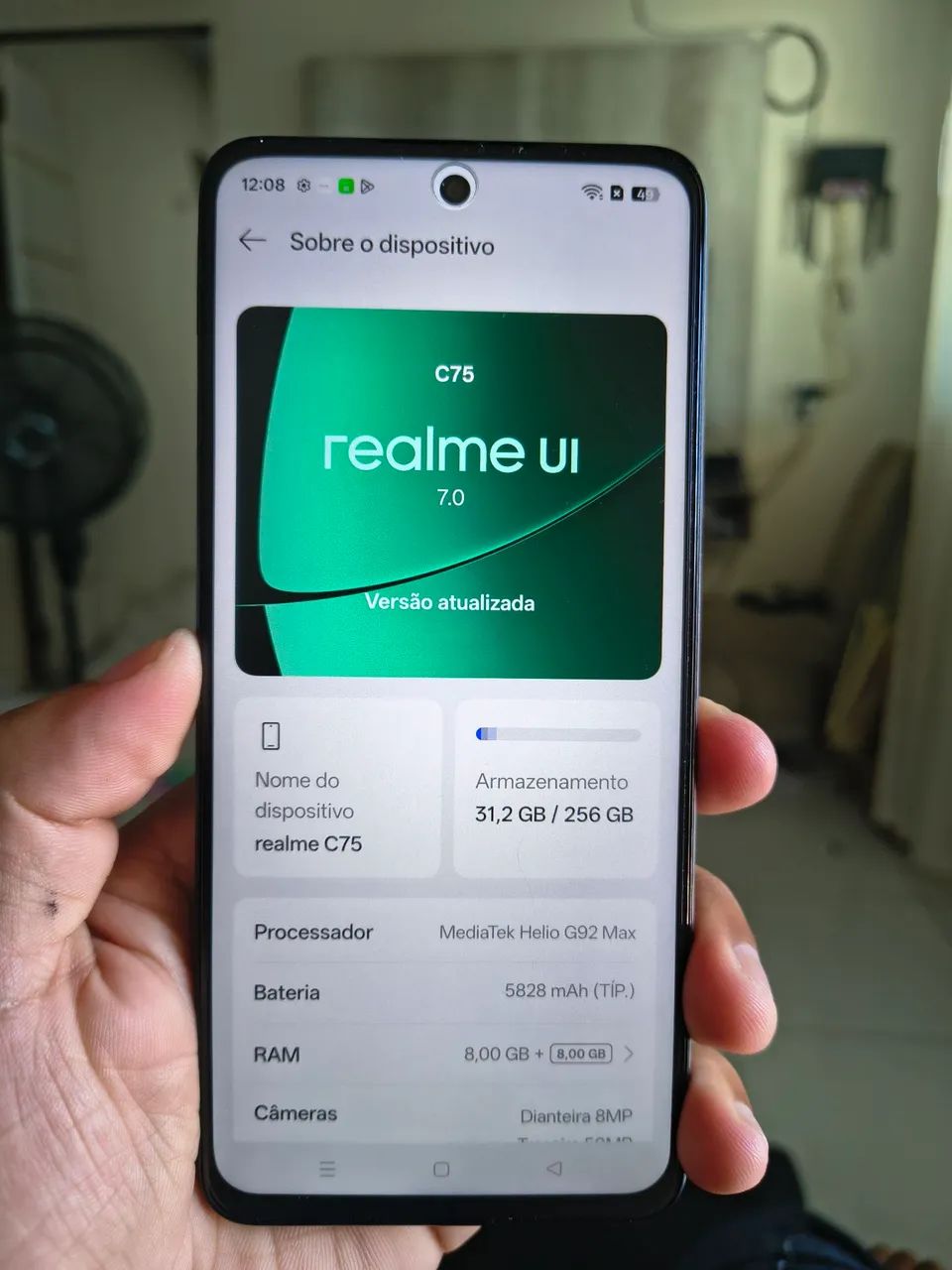 vendo realme C75 com todos os acessórios  - Foto 4