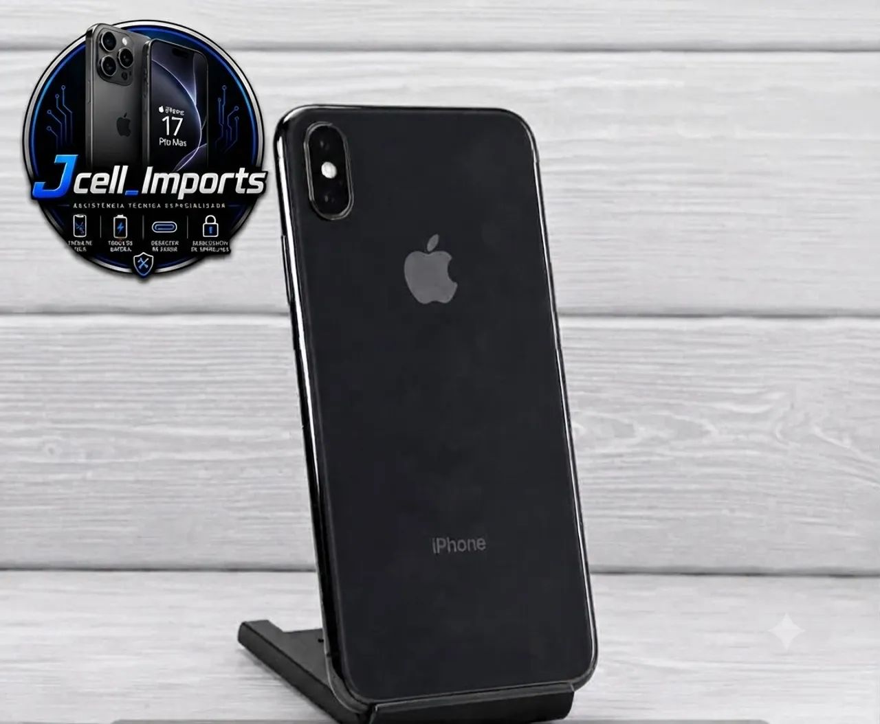 Vende-se iPhone X 256gb preto.