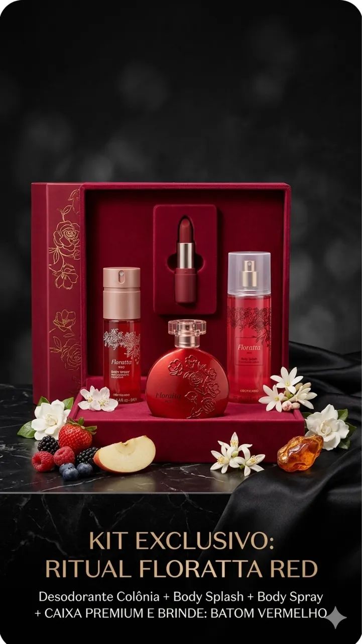 Kit Floratta Red