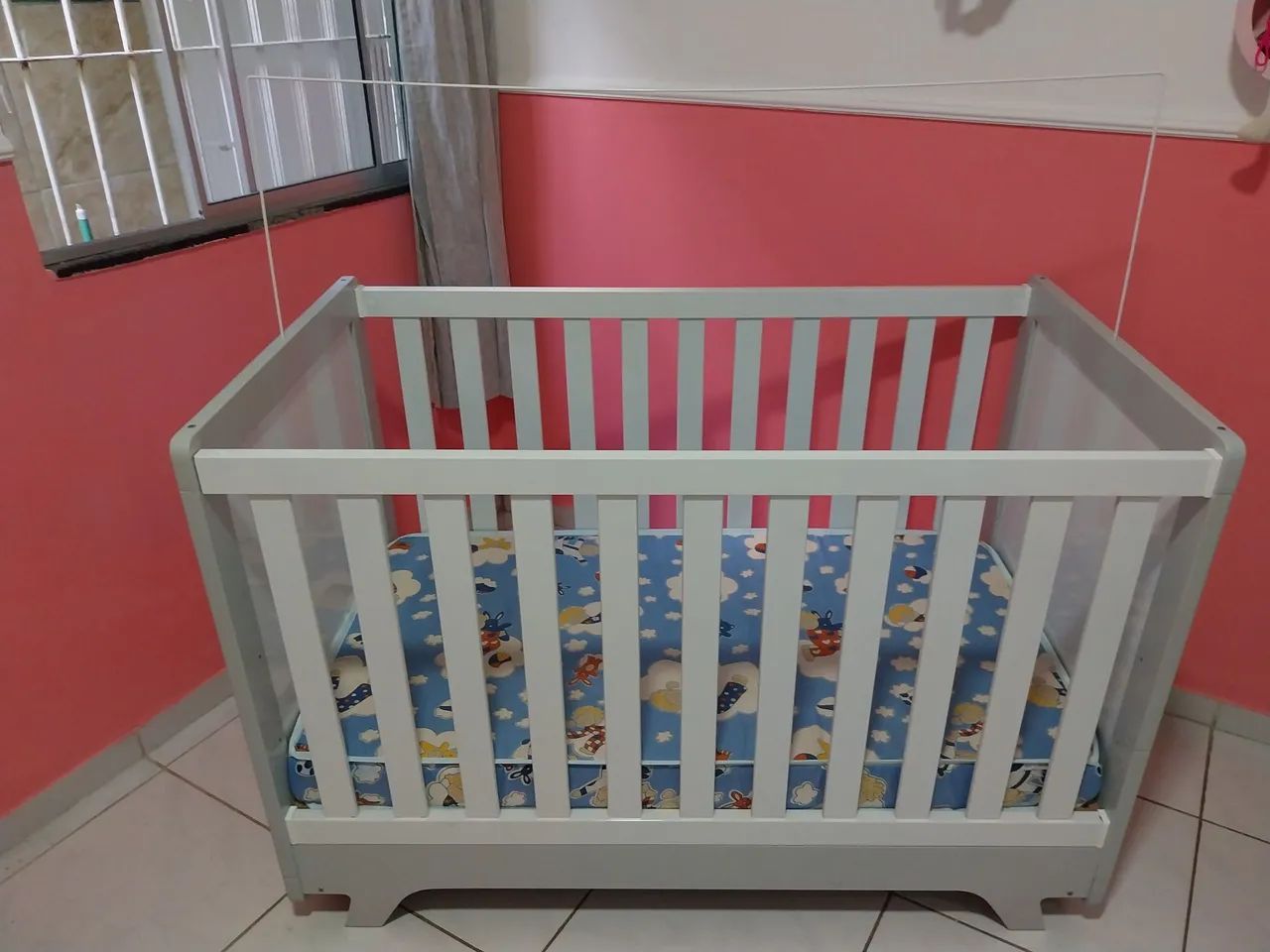 Berço novíssimo!!! Com brindes - Foto 5