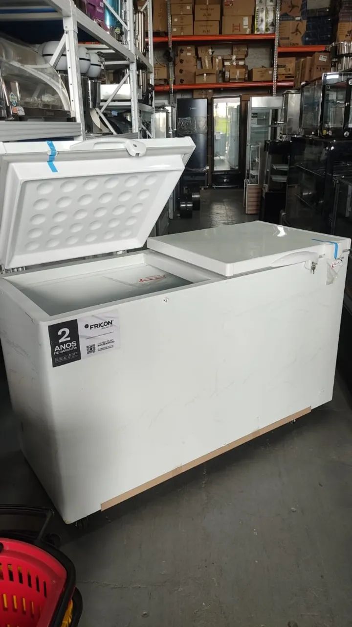 Freezer horizontal 503 litros tampa cega 220v - Geladeiras e