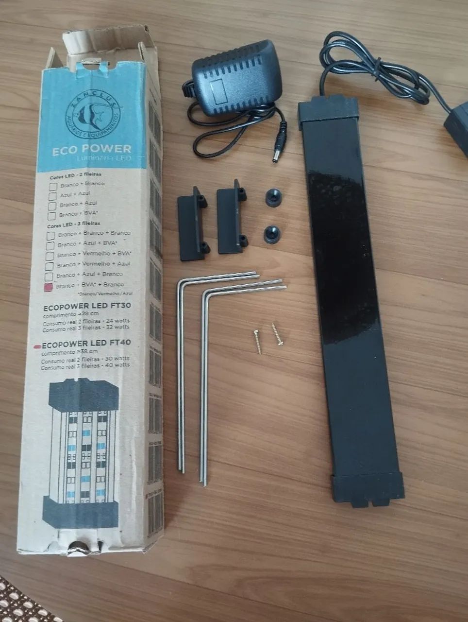 VENDO COOLER PARA AQUARIO JECOD ACF 300 E LUMINARIA ECO POWER AFT40 - Foto 6