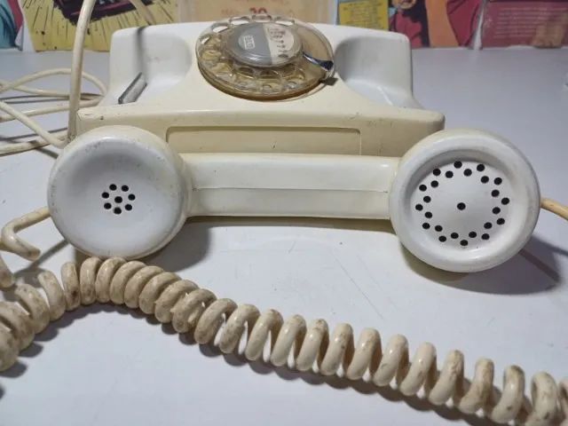 Telefone antigo de disco sem teste  - Foto 4