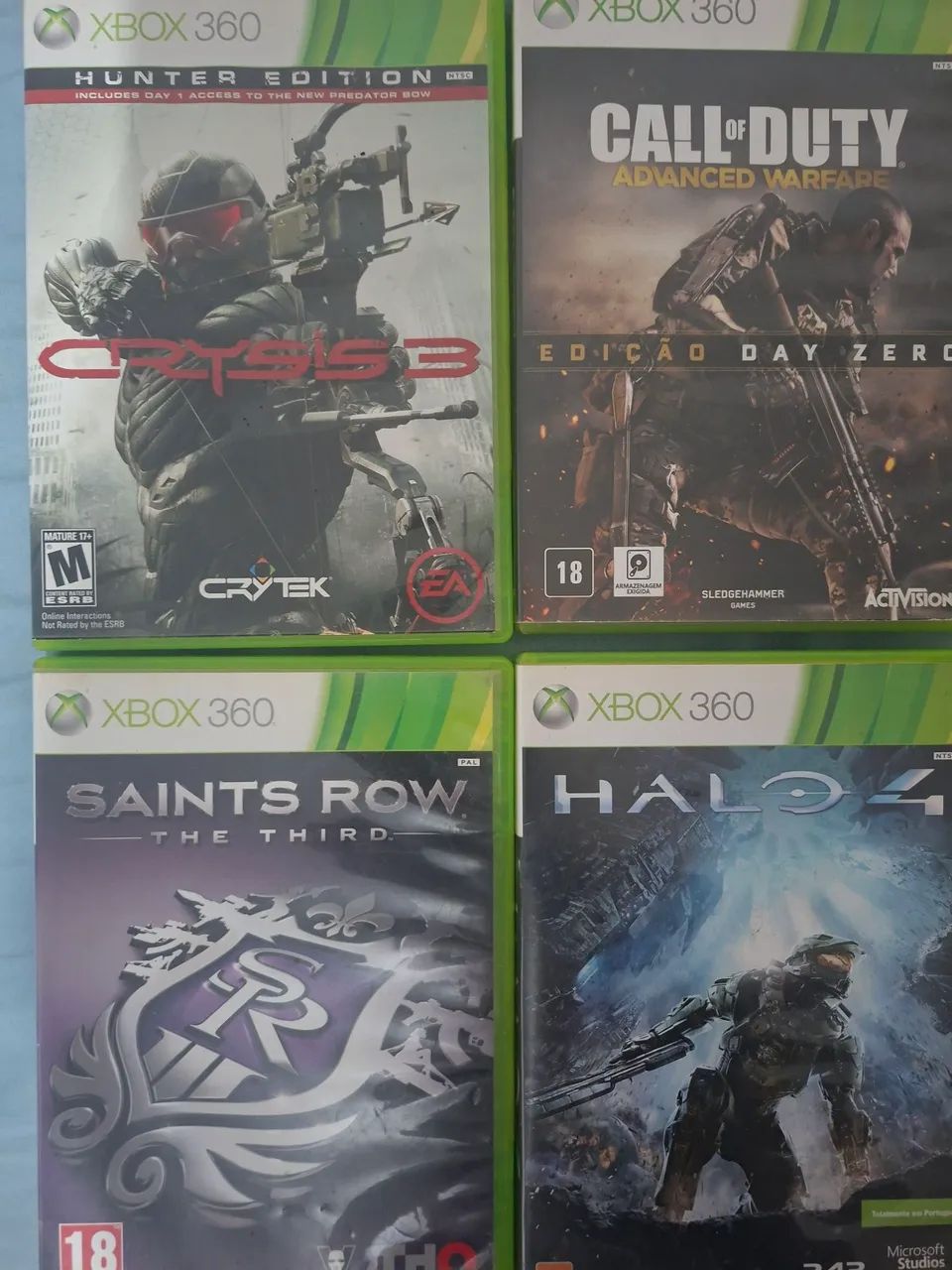 Jogos originais de Xbox 360