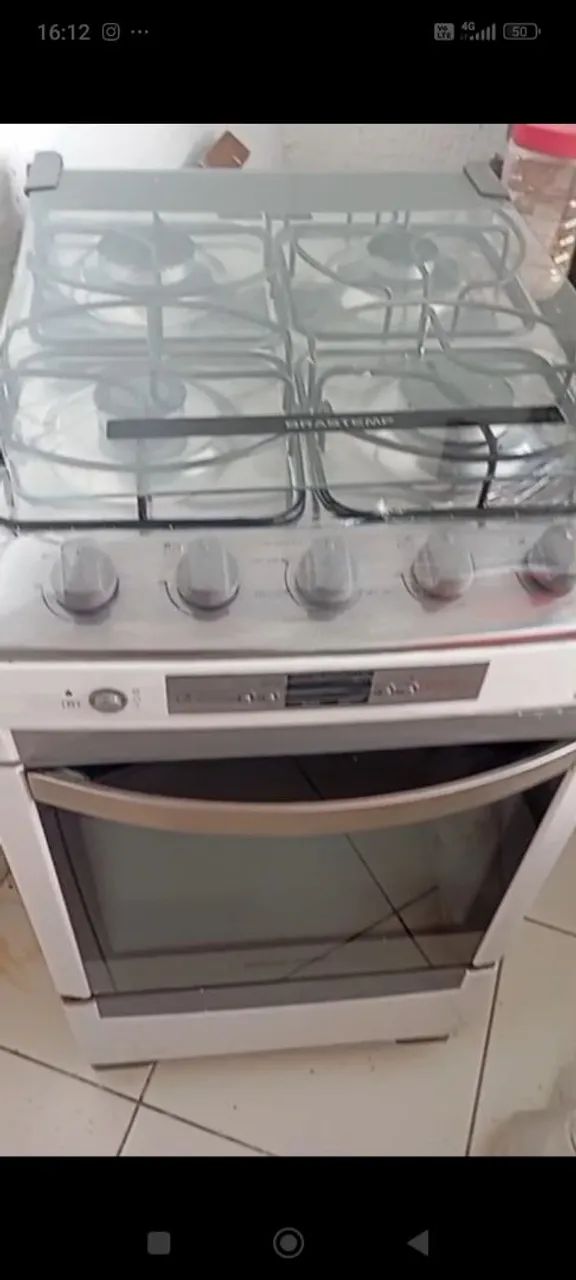 Fogão Brastemp Ative 4 bocas 