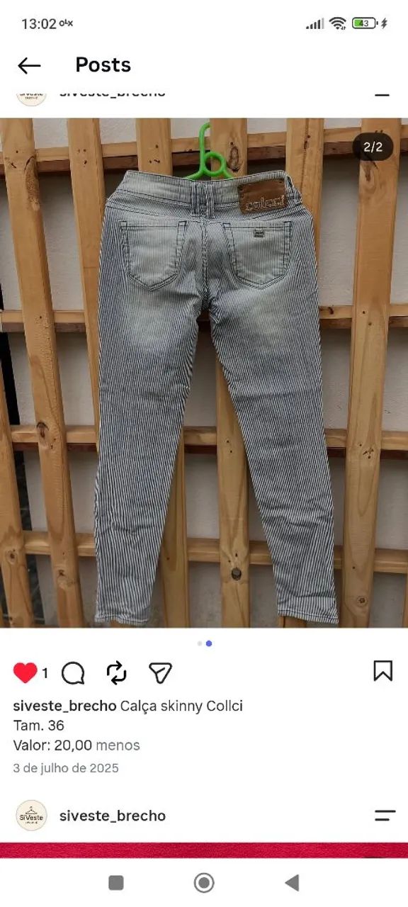 Calça Skinny Colcci  - Foto 2
