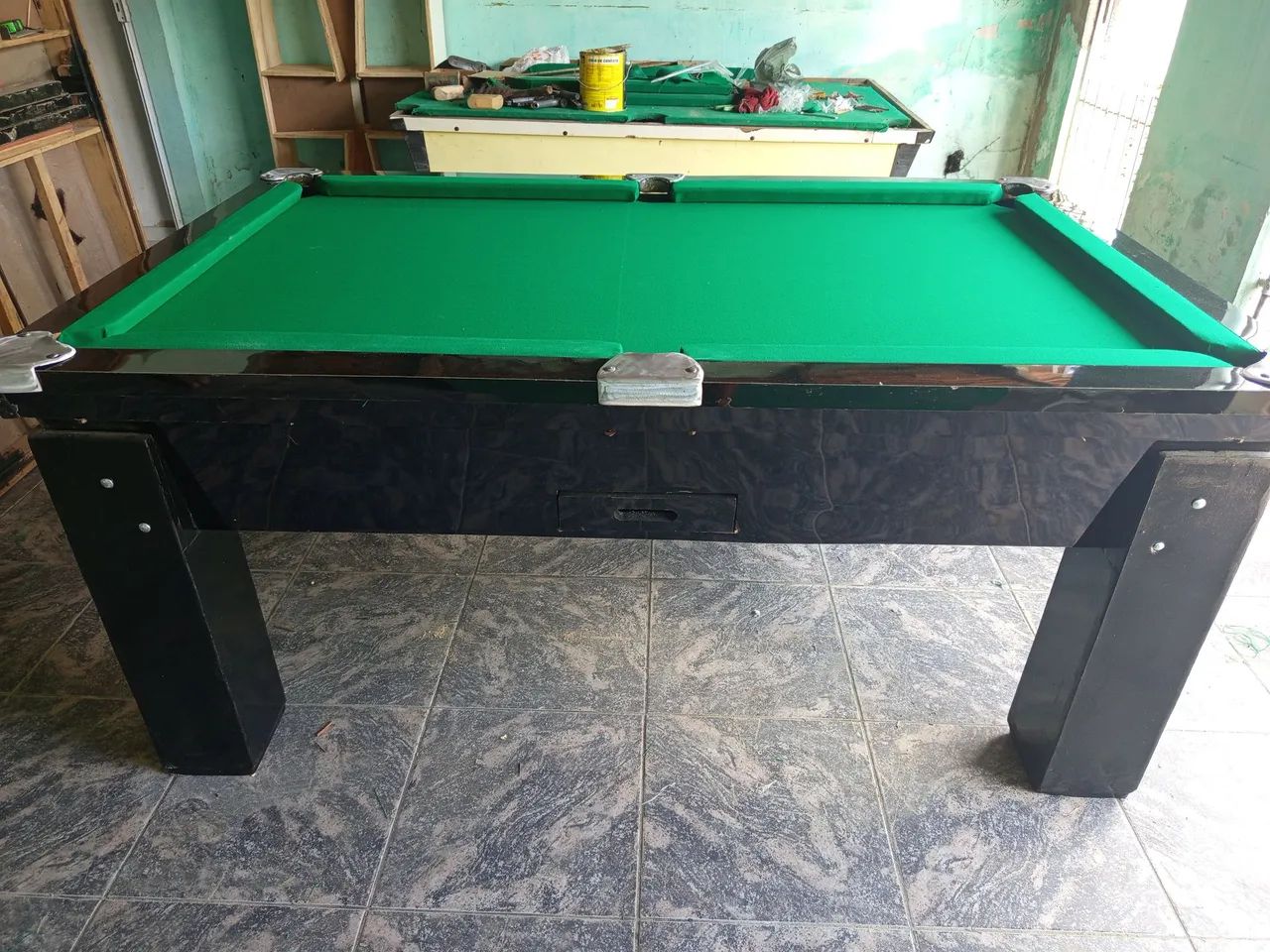 mesa de sinuca em perfeito estado de conservação  - Foto 2