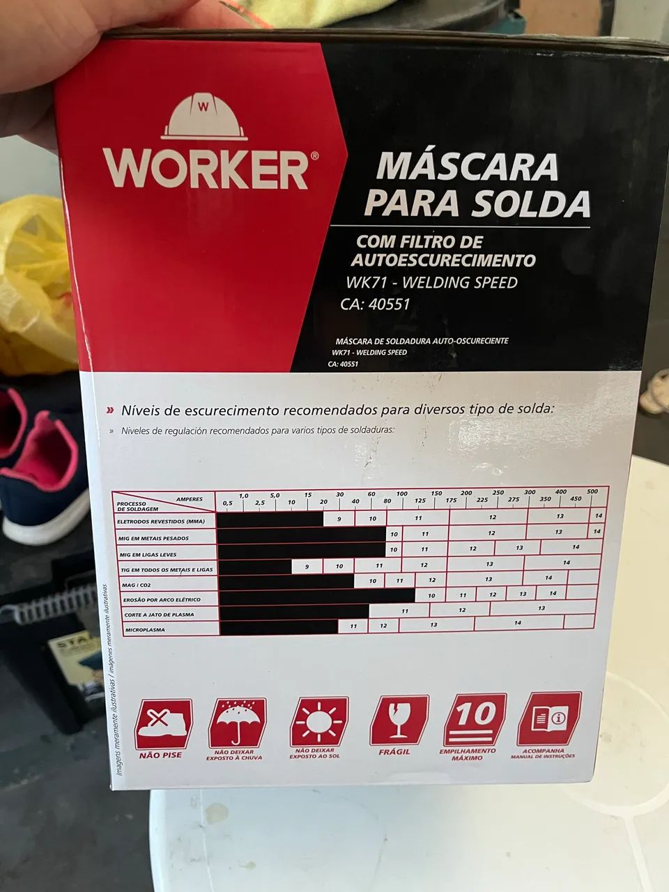 Máscara de solda automática  - Foto 3