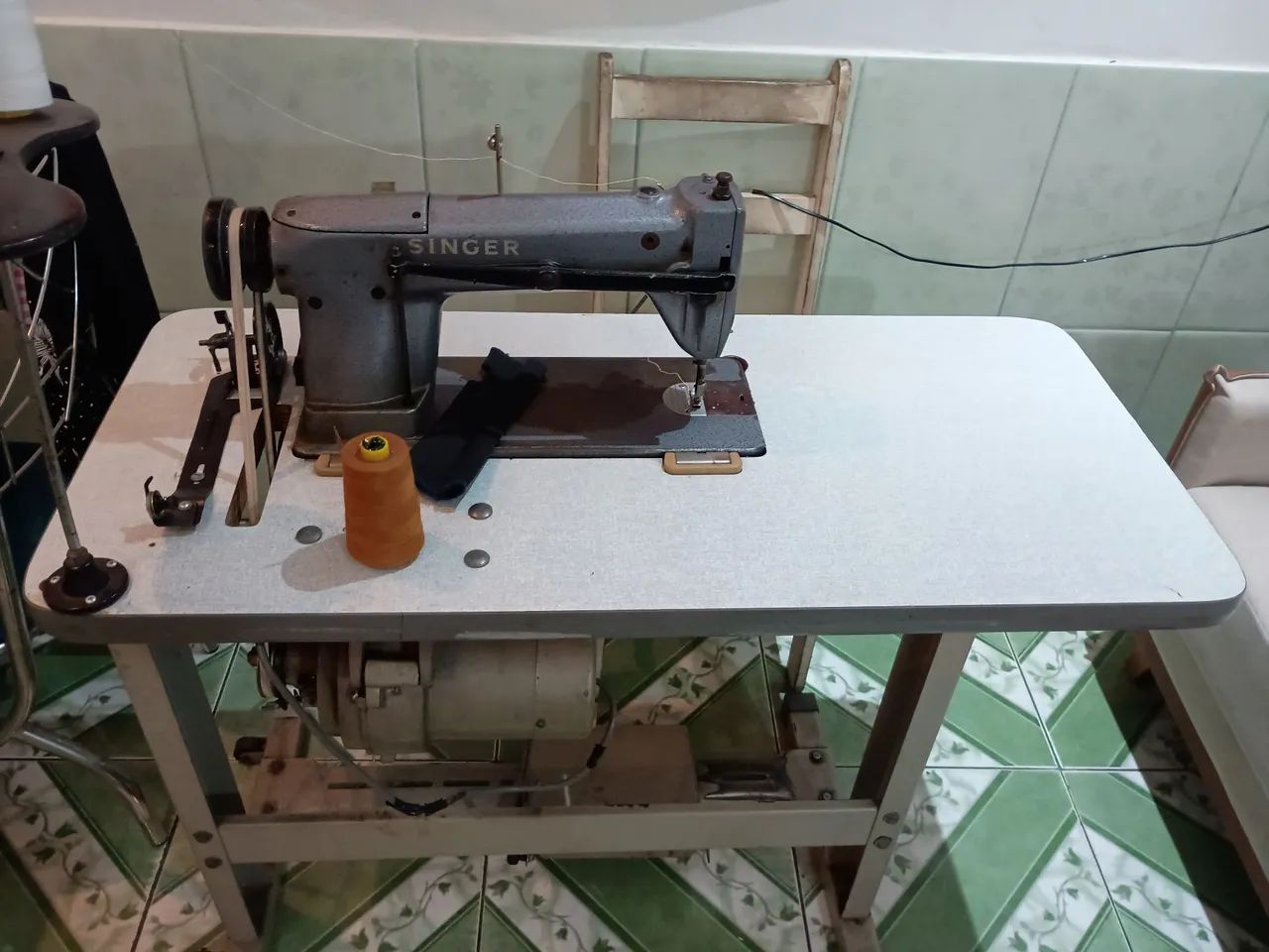 Máquina de costura reta industrial  - Foto 3