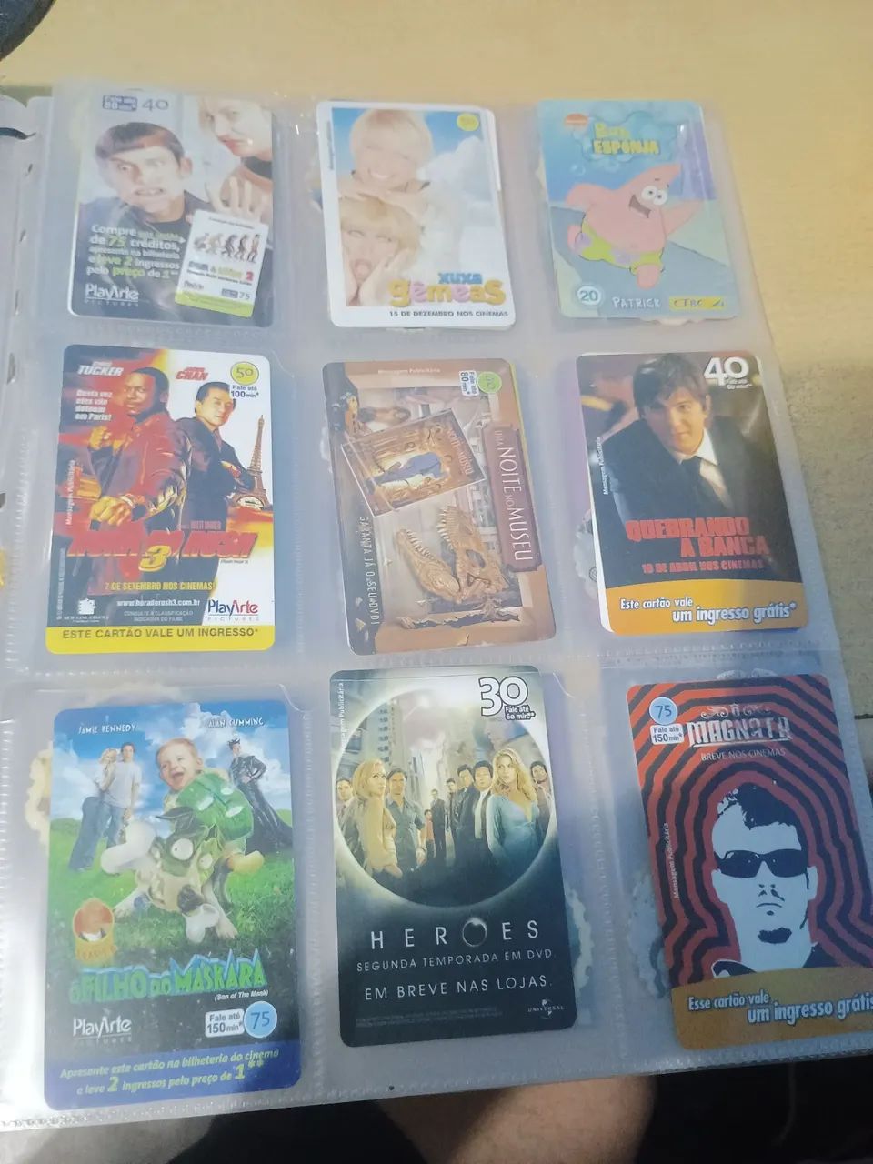 Cartão telefônico