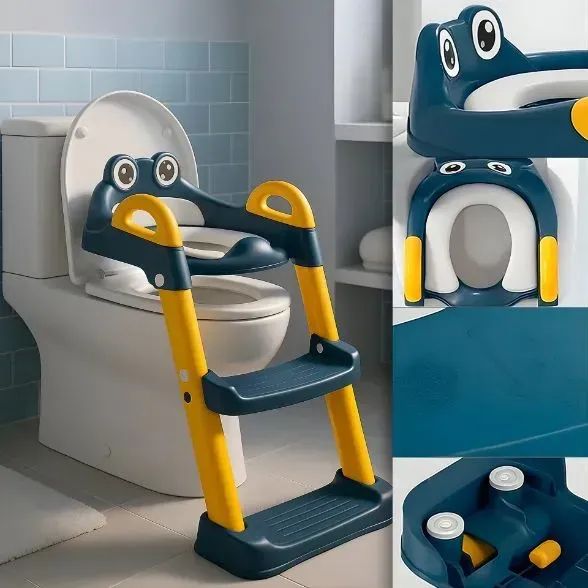 Assento Redutor Infantil Escada Dobrável - Foto 4