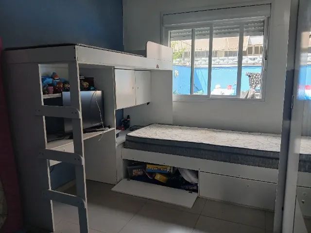 Quarto solteiro conjugado