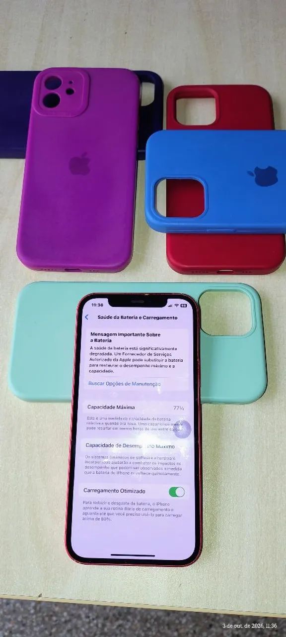 iPhone 12 vermelho  - Foto 3