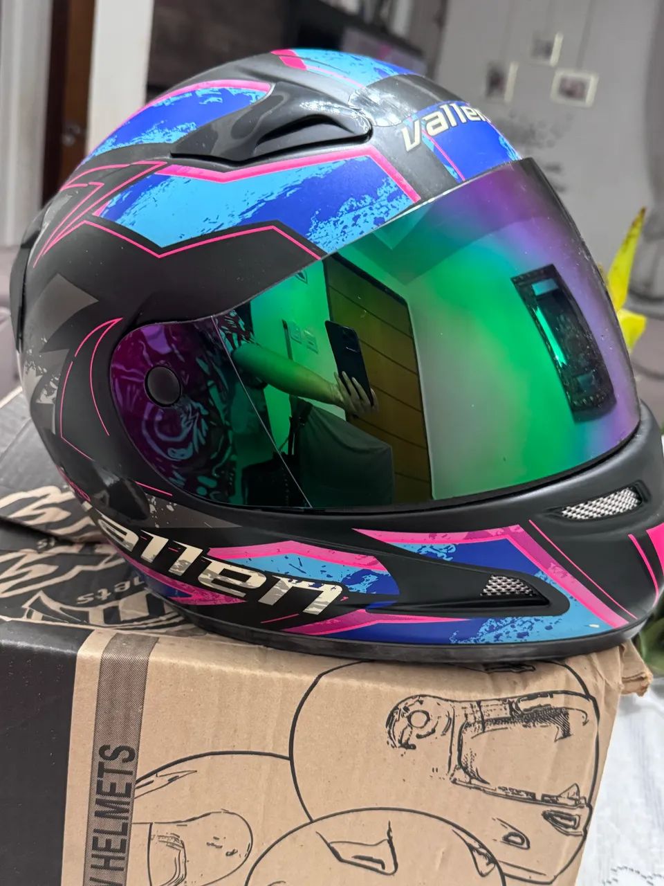 Capacete NOVO na etiqueta! - Foto 4