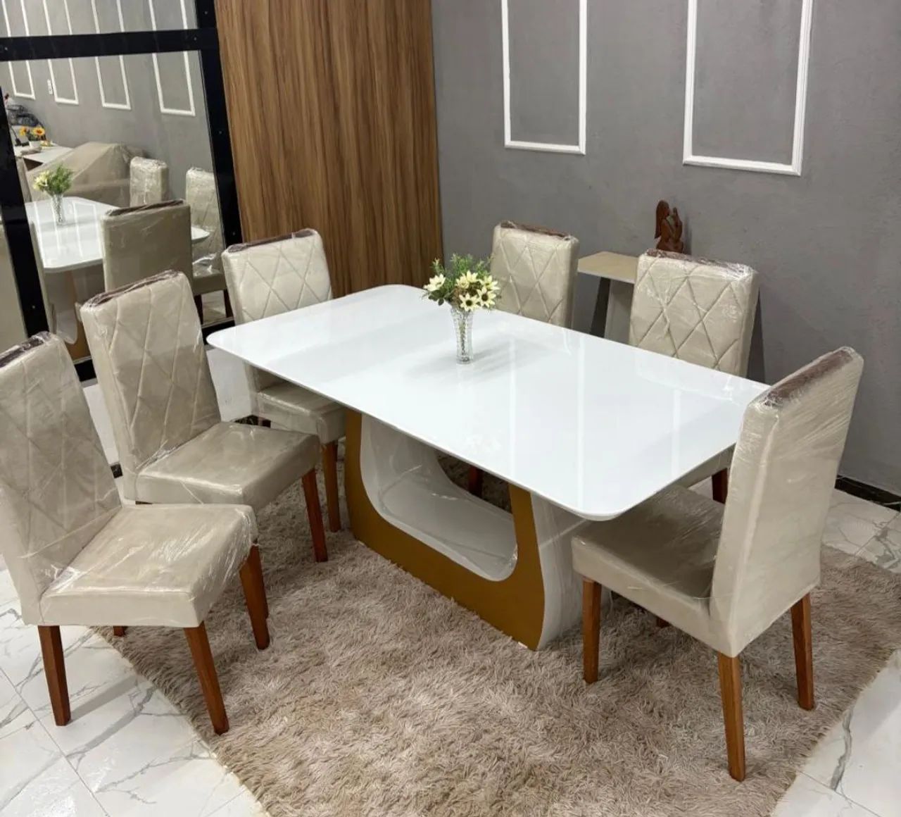 Conjunto Mesa e 6 Cadeiras P.R.O.M.O.Ç.Ã.O - Foto 3