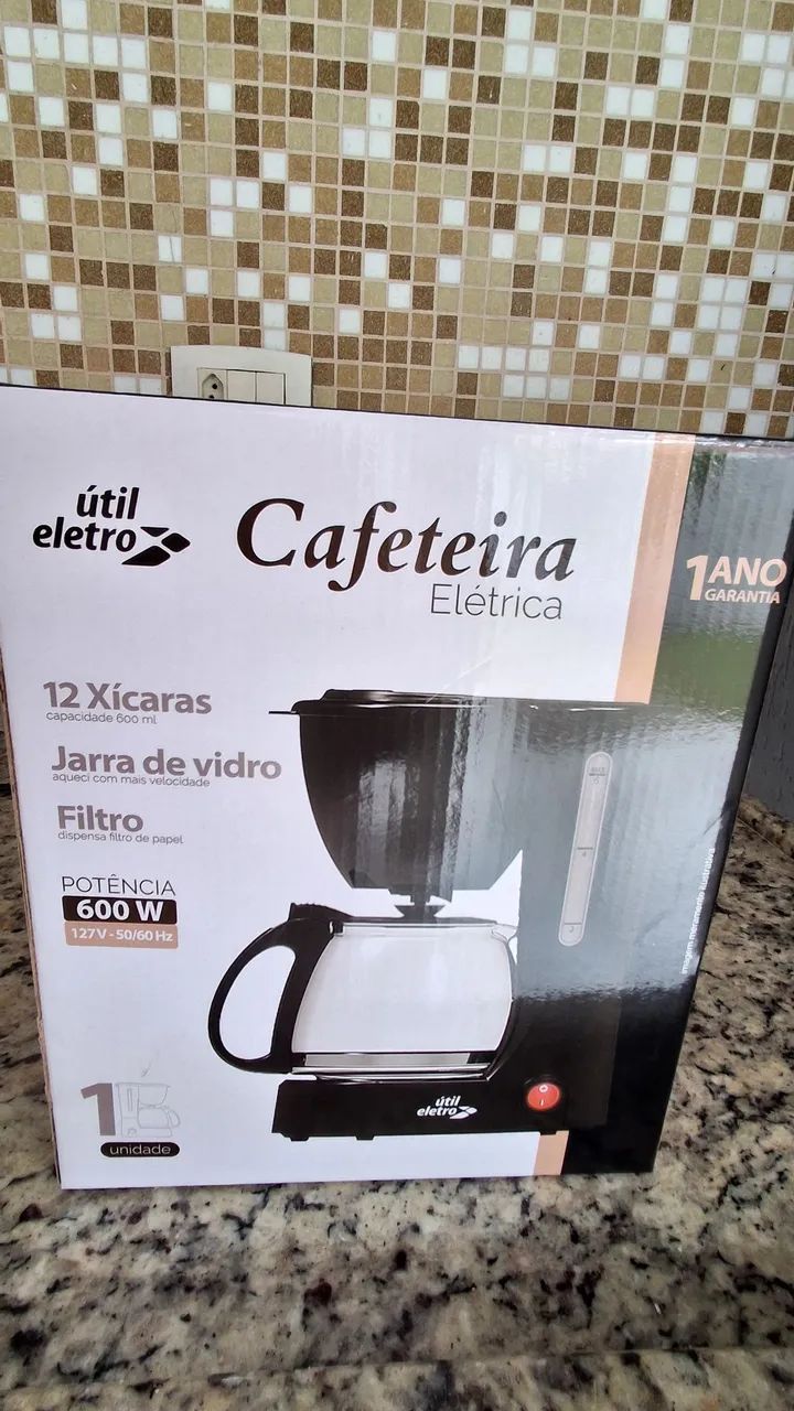 Cafeteira elétrica Útil Eletro 110V 12 xícaras 