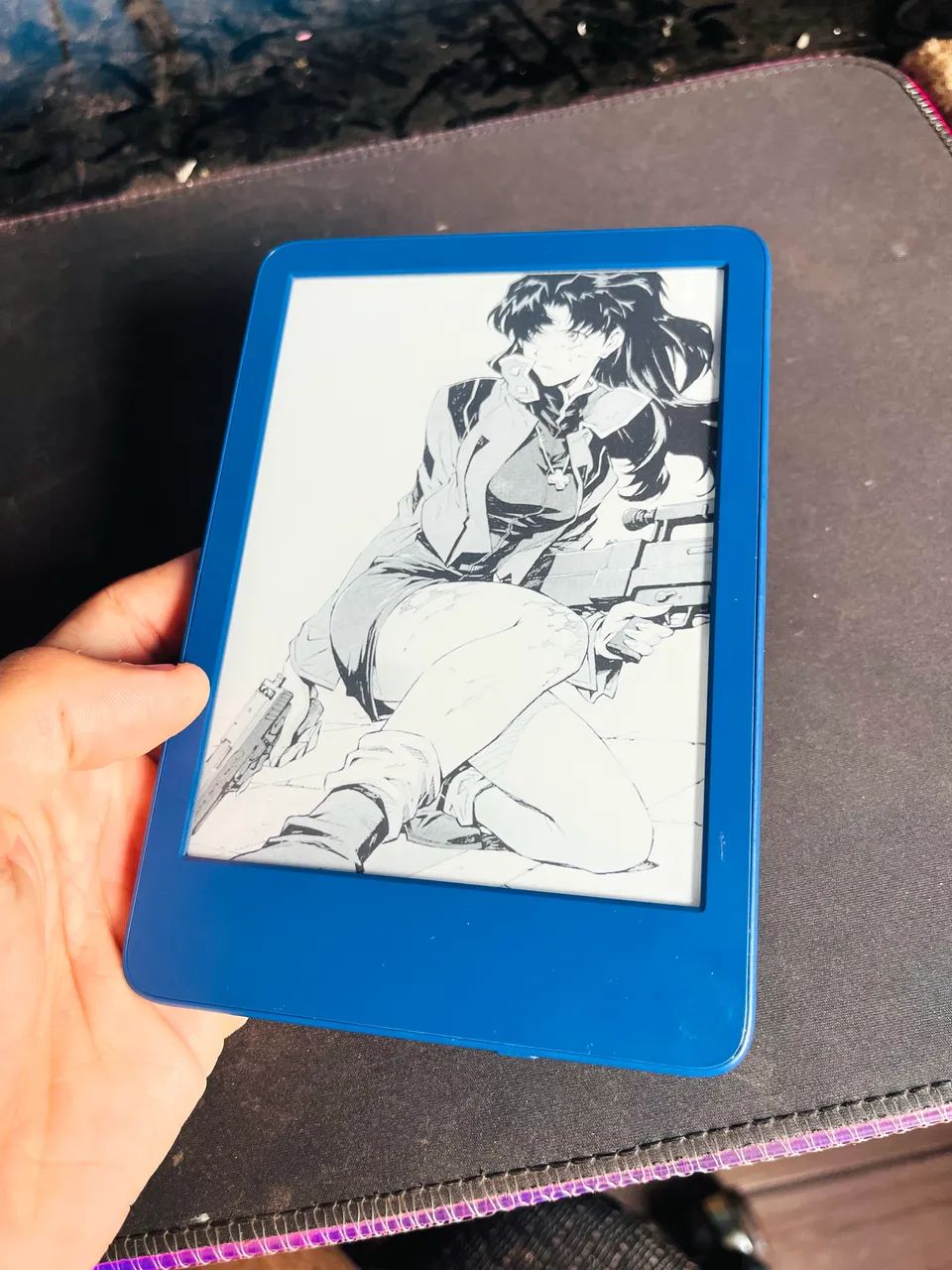 Kindle 11ª geração com capa (ler a descrição)