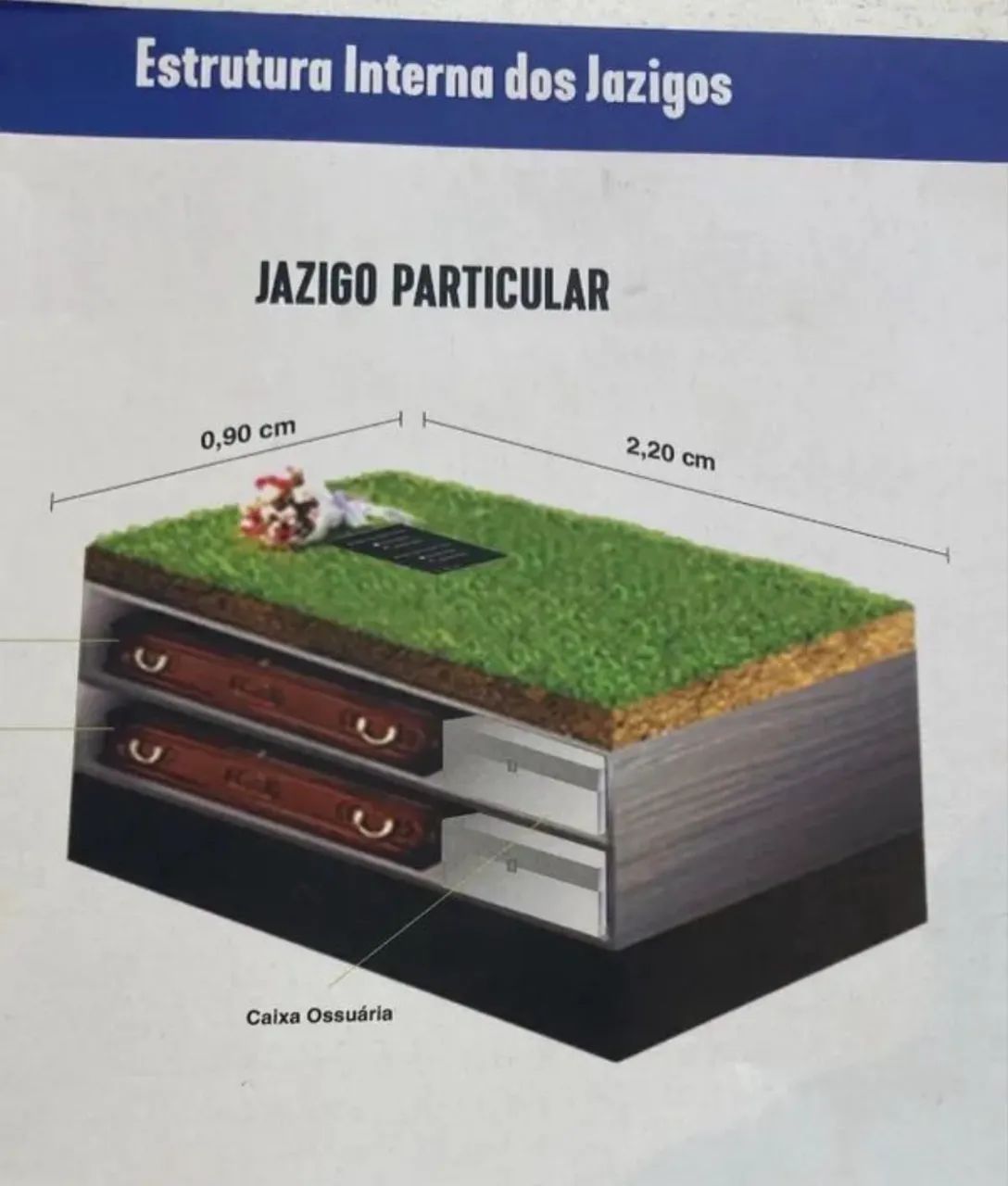 Jazigo em ótima localização no parque da colina  - Foto 3
