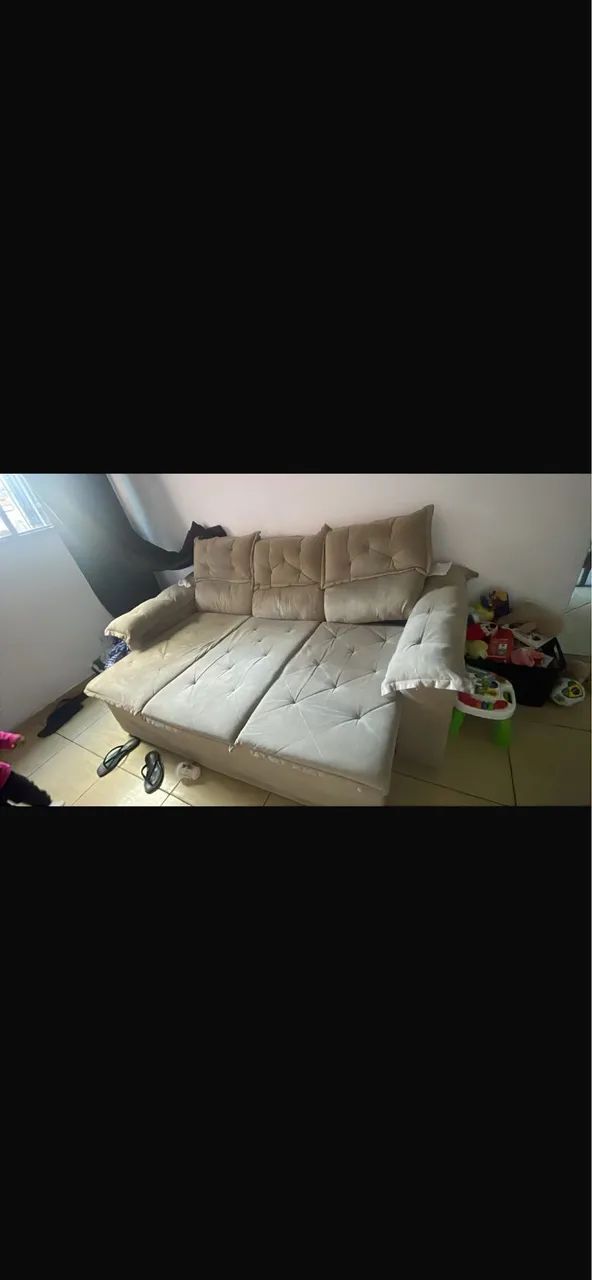 Sofá retrátil 2m
