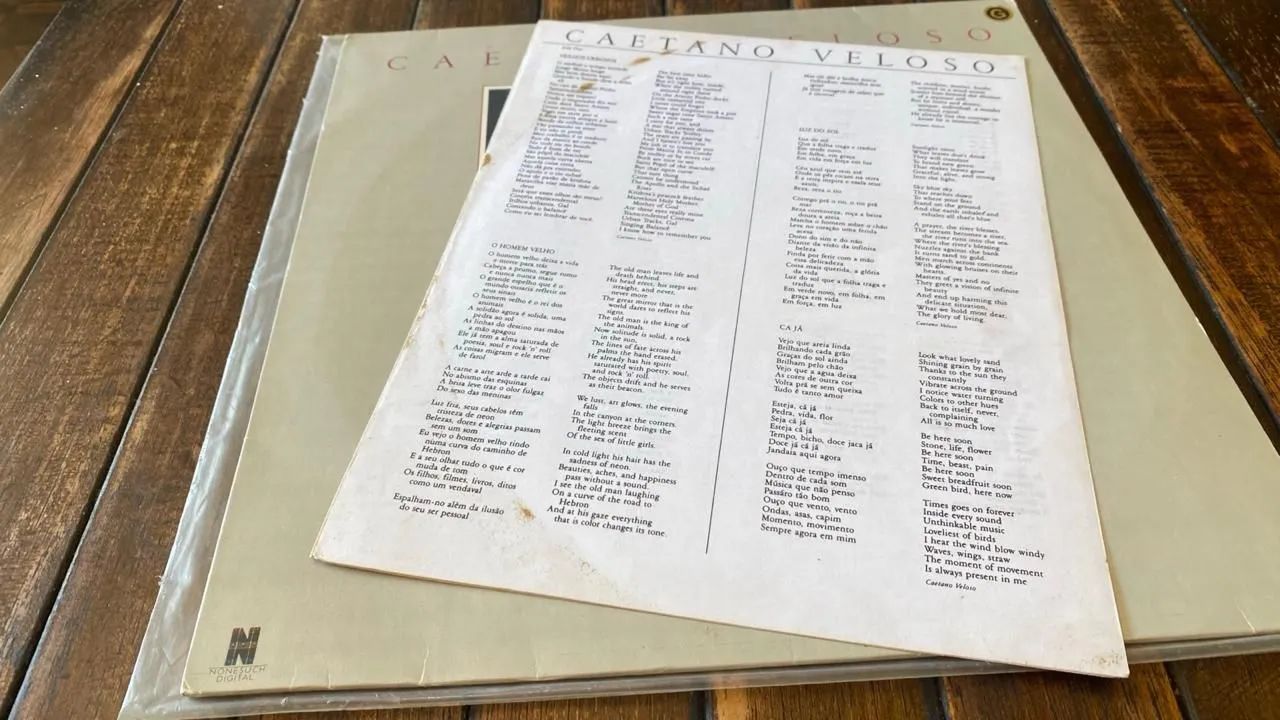 Lp Caetano Veloso  - Foto 2