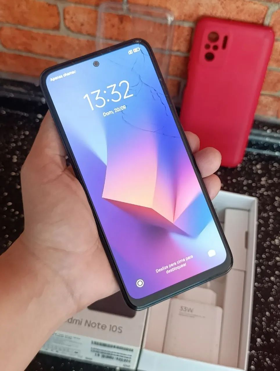 Redmi Note 10s Semi Novo: 128GB e 6 de RAM (Retirar no Aero Rancho) - Foto 2