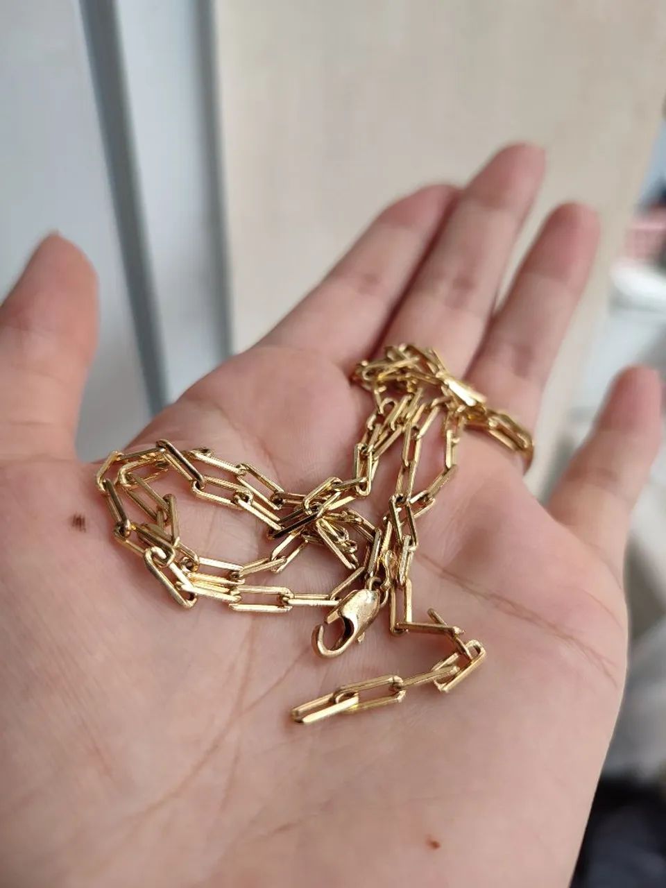 Corrente banhada a ouro  - Foto 3