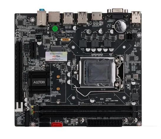 Placa Mãe Alltek B75, LGA1155, HDMI, D-Sub DDR3 - Foto 2