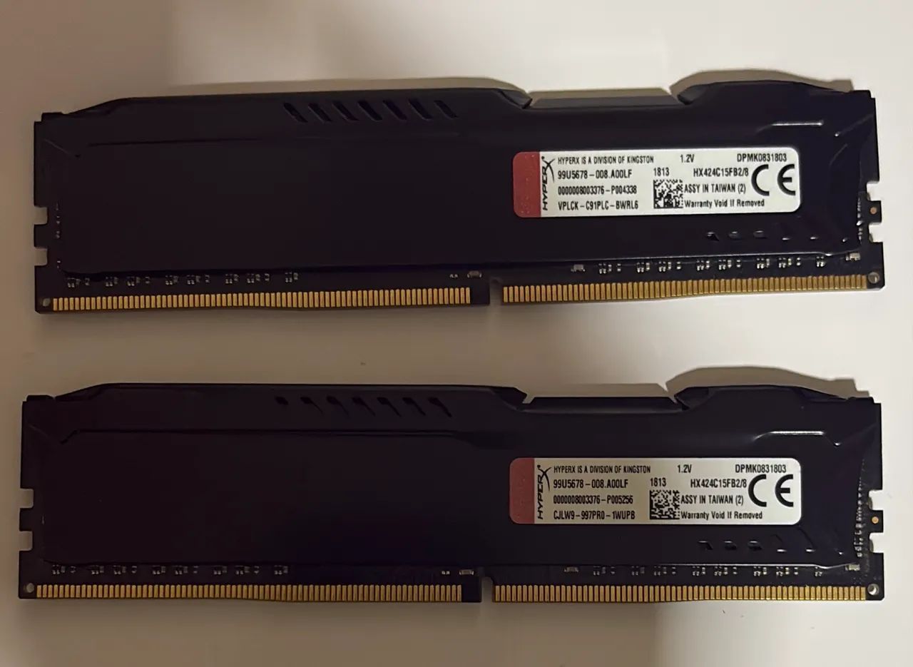 Memoria DDR4 HyperX 2x8 2400Mhz - Foto 2
