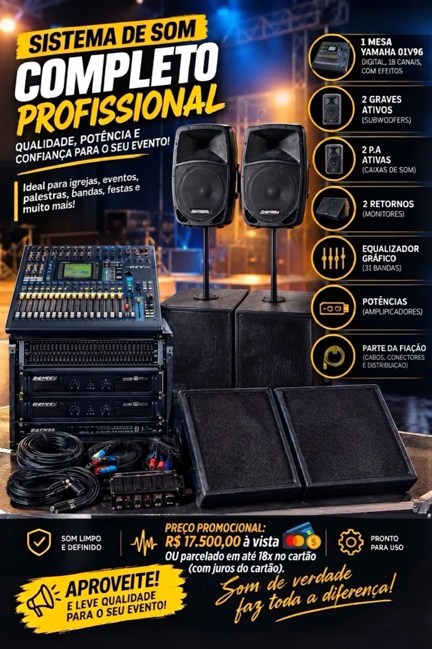 Som mecânico profissional 