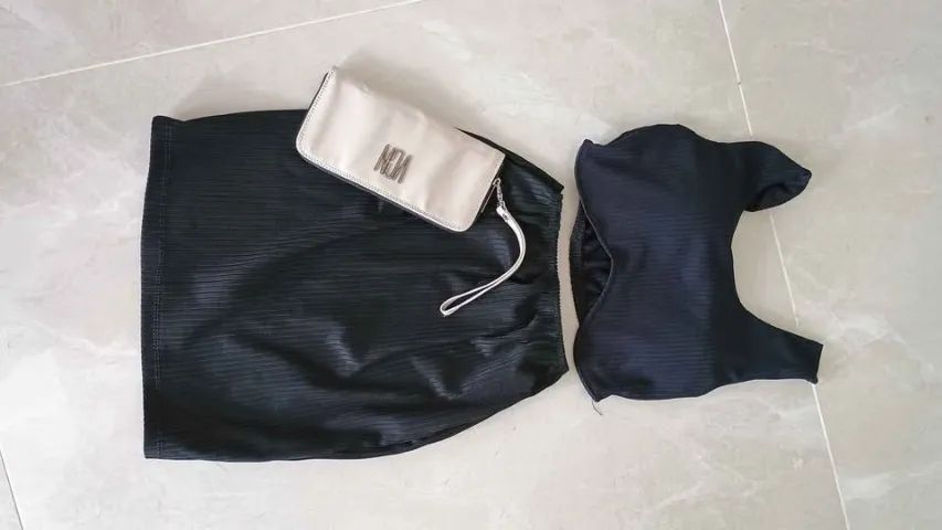 CONJUNTO SAIA + CROPPED + CARTEIRA  - Foto 2