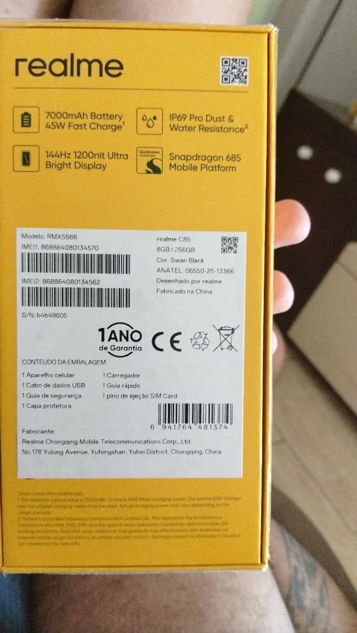 Celular novo c85 - Foto 2