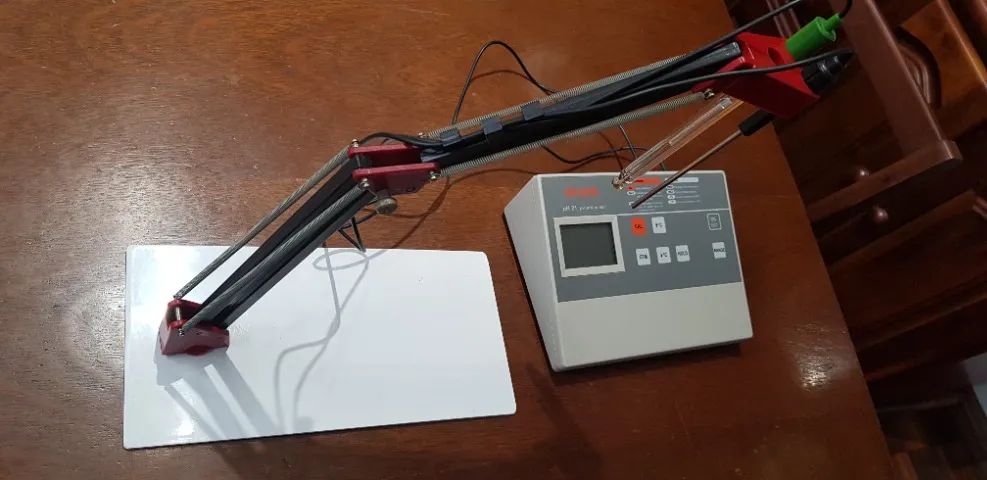 Medidor de pH/mV Hanna pH 21 com Base e Suporte Completo - Ótimo Estado! - Foto 6