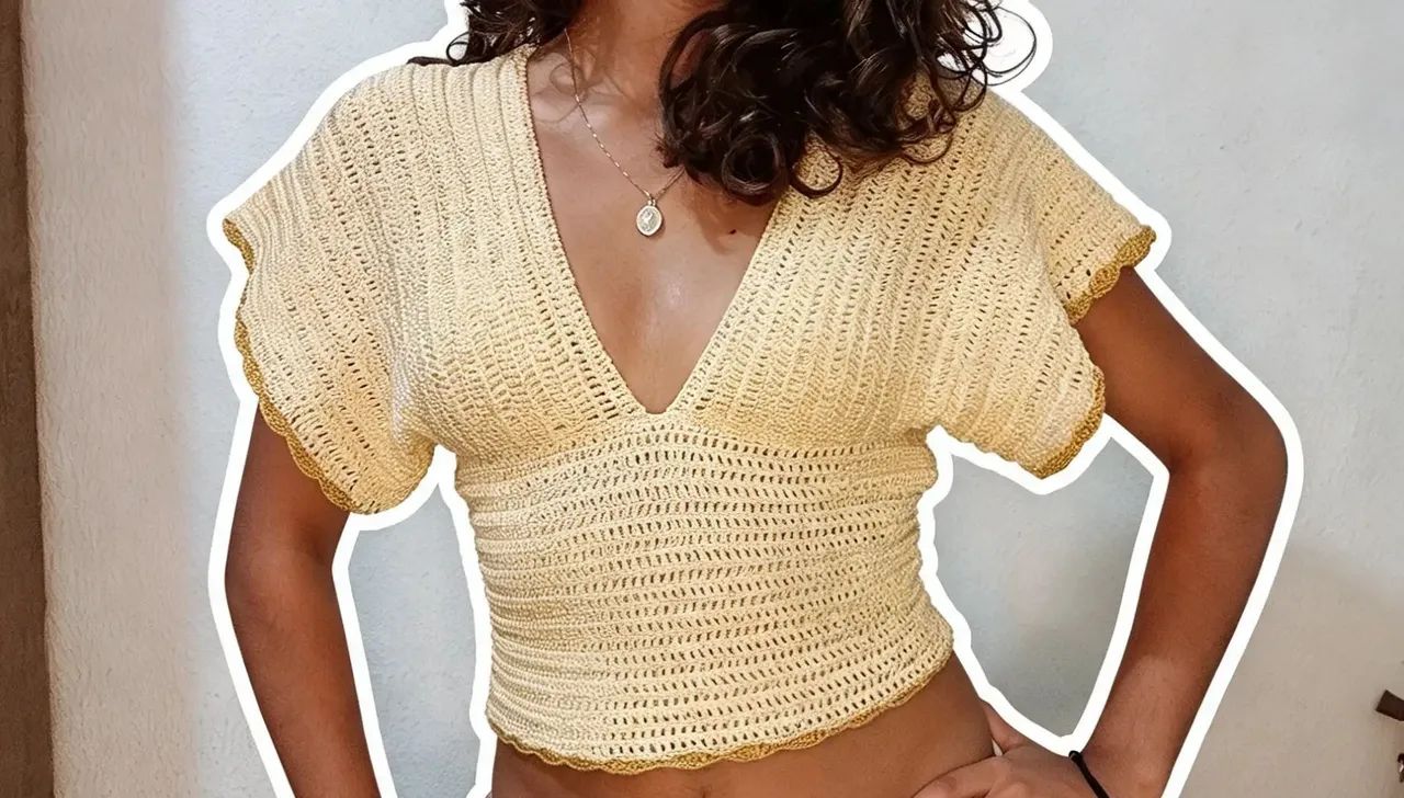 Blusinha de crochê ? - Foto 3