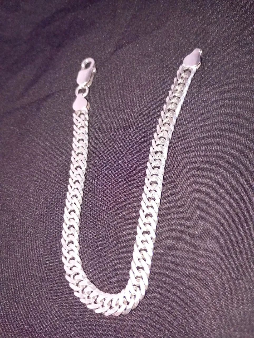 Vendo pulseira de prata 925 - Foto 3