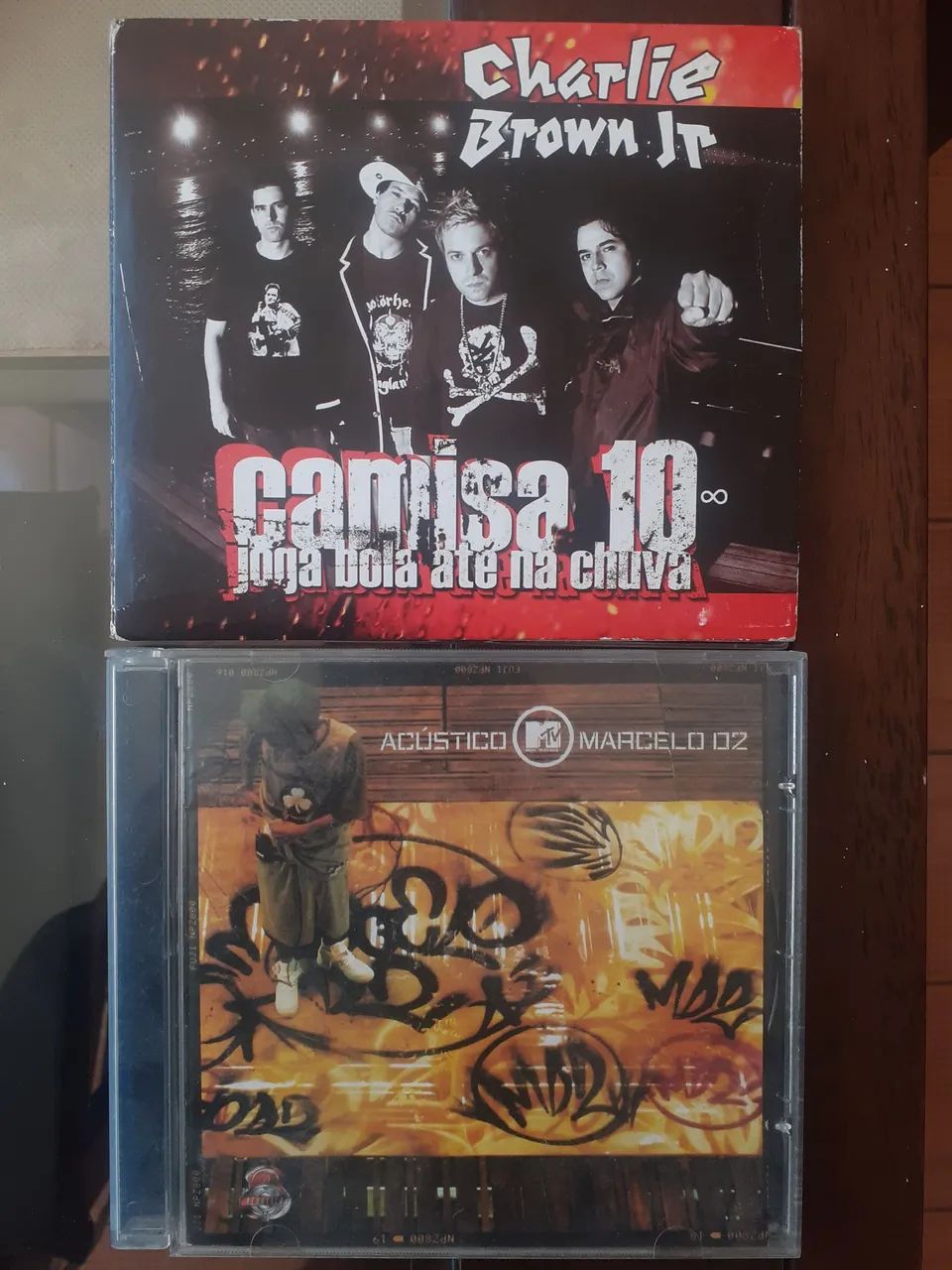 Coleção 2 CDS Charlie Brown Jr e Marcelo D2