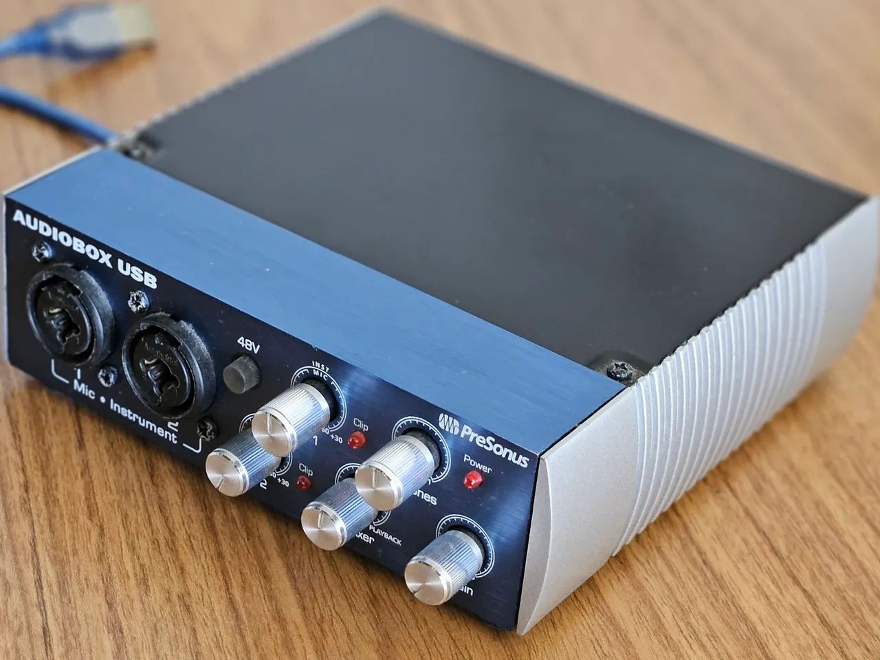 Interface presonus 2x2 usb entrada controlador midi