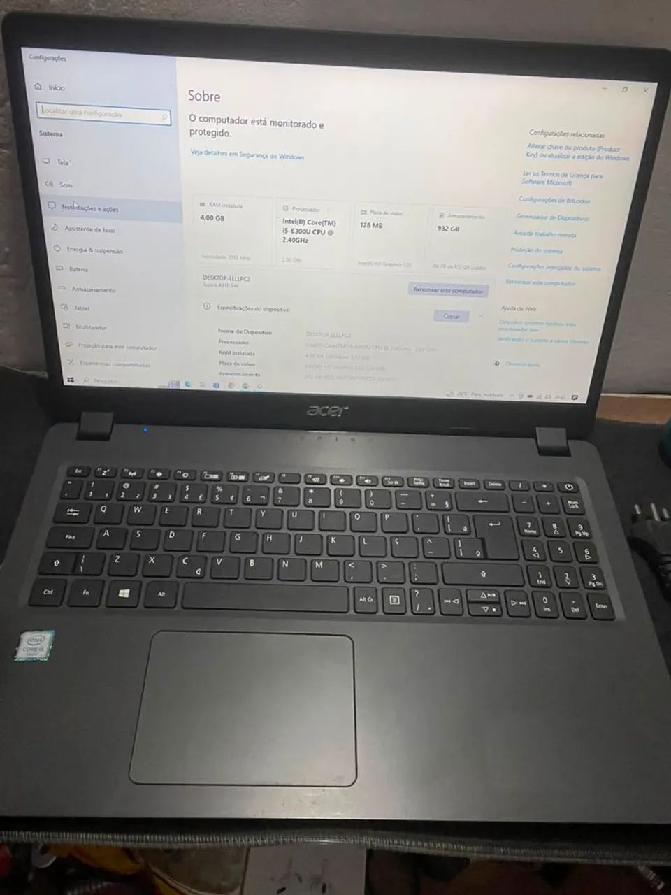 Notebook Acer Aspire - Foto 2