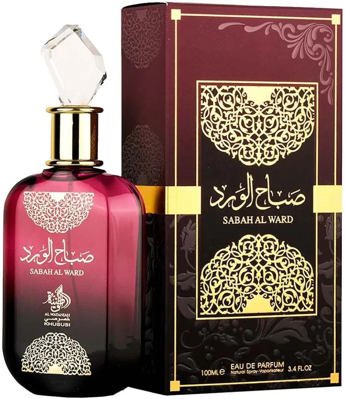 Perfume Arabe Sabar Al Ward 100 Feminino